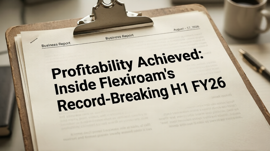 Profitability Achieved: Inside Flexiroam’s Record-Breaking H1 FY26